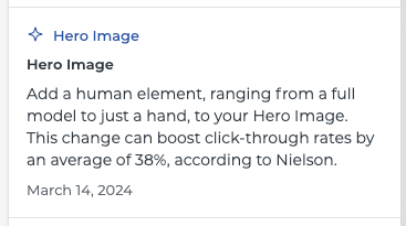 heatmapAI Recommendation