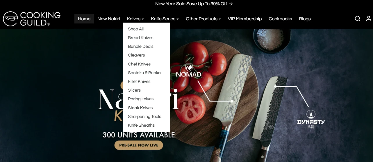Cooking Guild Homepage