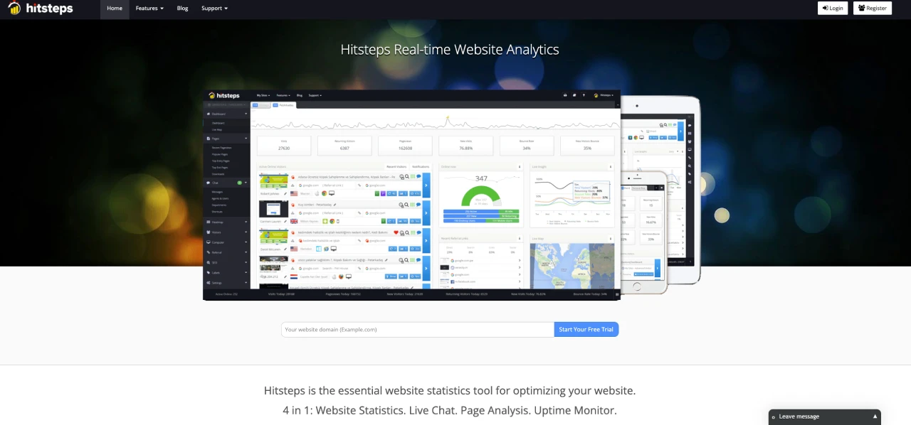 hitsteps homepage