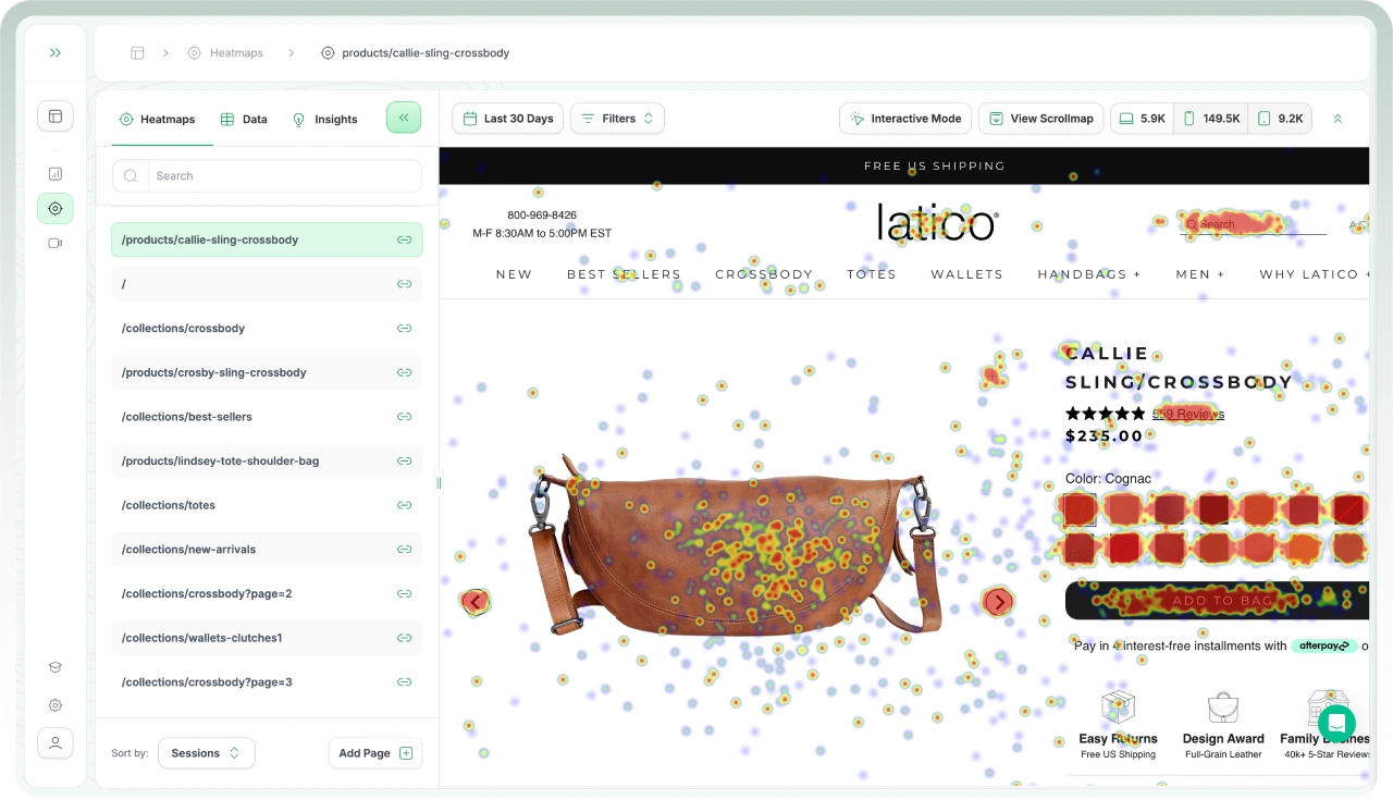 heatmap revenue-based heatmaps