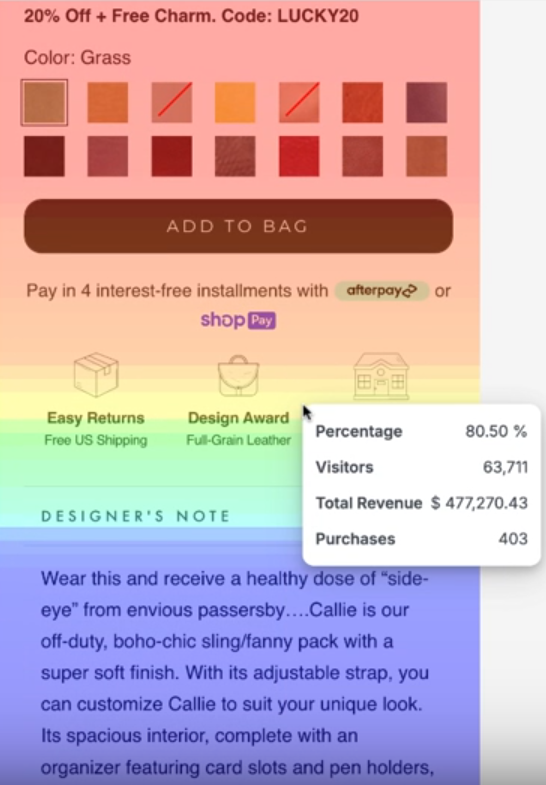 heatmap ai interactive scrollmaps