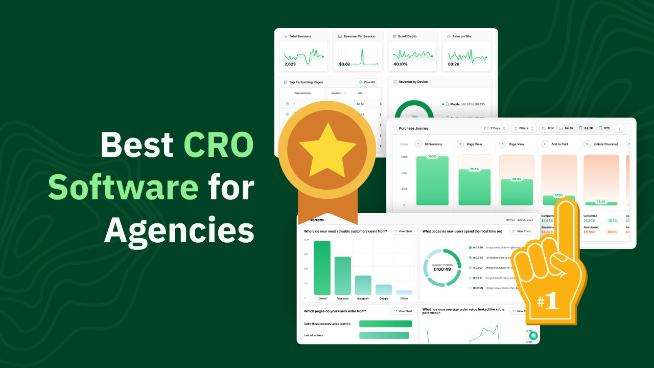 Best CRO Software for Agencies
